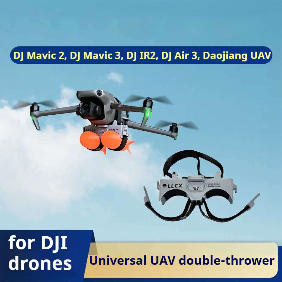 Geprc Rad Vtx 5.8G 2.5W - Perangkat Pelempar Ganda UAV, Perangkat Airdrop,