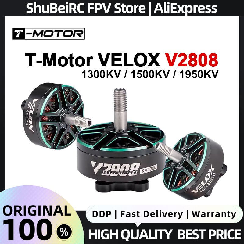 Geprc Rad Vtx 5.8G 2.5W - T-Motor VELOX V2808 Motor Tanpa Sikat
