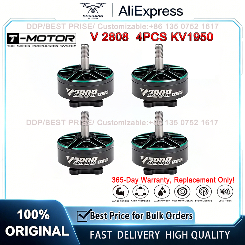 Geprc Rad Vtx 5.8G 2.5W - T-MOTOR VELOX V2808 FPV Motor Tanpa