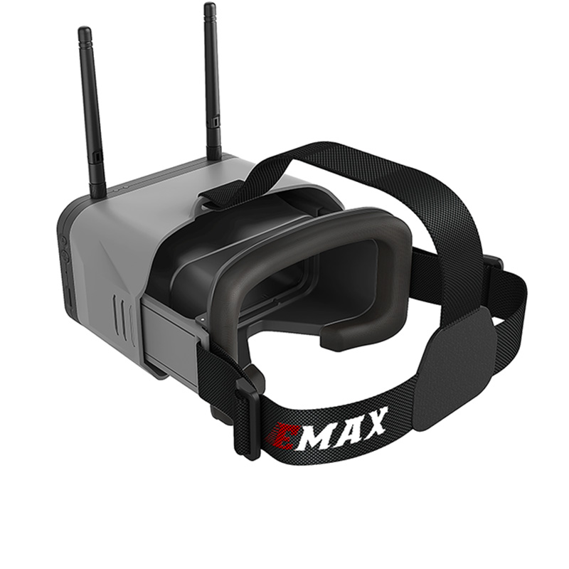 EMAX 2 kacamata 4.3 inci 5.8Gh - Skyzone Sky04O Pro Fpv Goggles ulasan dan harga