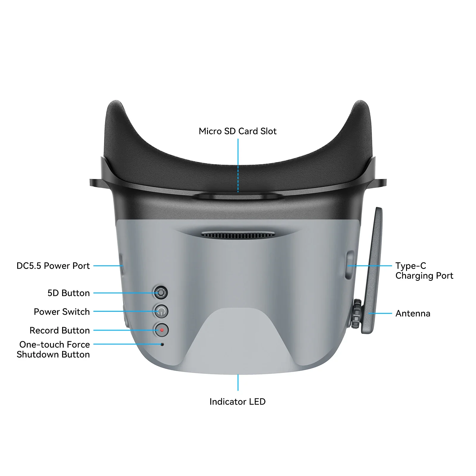 Kacamata FPV BETAFPV VR04 Vers - Skyzone Sky04O Pro Fpv Goggles ulasan dan harga
